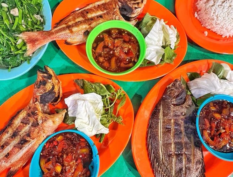 dtembok ikan bakar