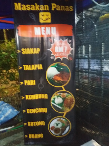 Ikan bakar Nazz's dan masakan panas Ikan bakar Nazz's dan masakan panas