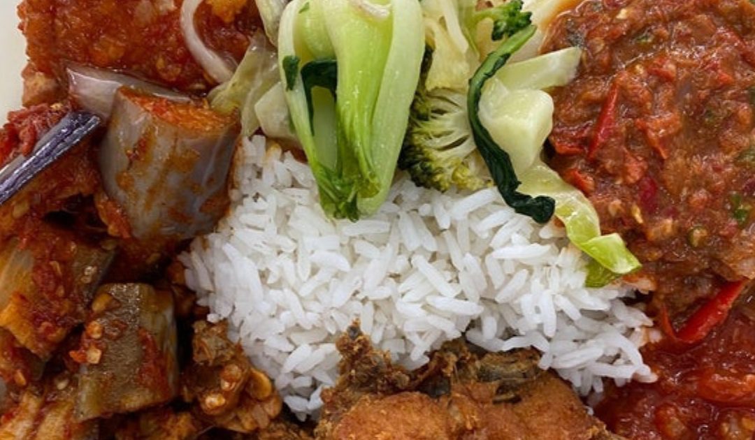 pak su nasi campur ala kampung